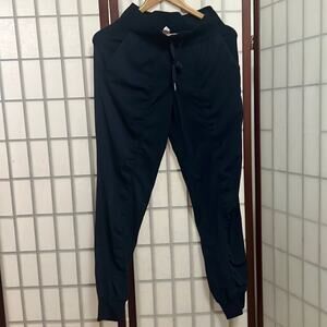 LULULEMON ATHLETICA ON THE GO INKWELL DRAWSTRING‎ JOGGER SIZE 4